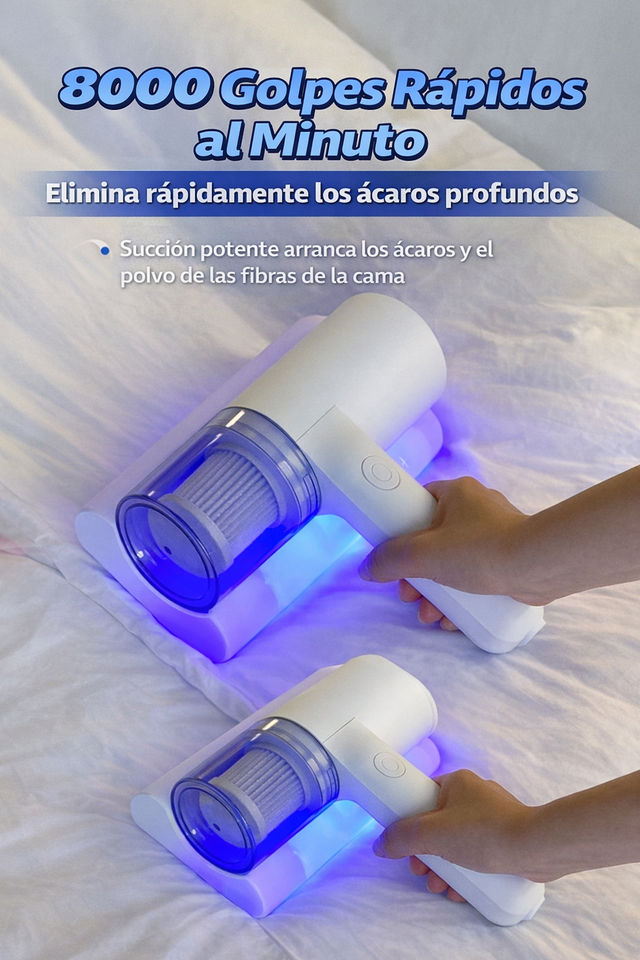 ASPIRADORA DE ACAROS CON UV